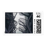 Twisted stairs postage stamps