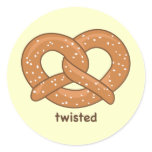 Twisted Round Sticker