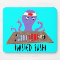 Twisted Sushi mousepads