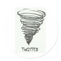 TWISTED TORNADO STICKERS