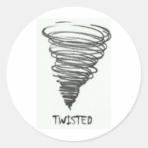 TWISTED TORNADO STICKERS