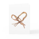 Twisted Twine Heart Card
