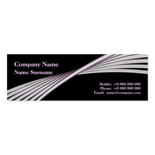 Twisted Wires Skinny Business Card