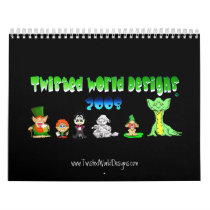 Twisted World Designs 2008 Calendar by cimmerrian Twisted World Designs 2008 Calendar