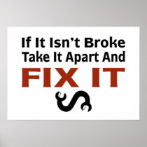 Twisted Wrench - FIX IT Print