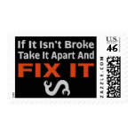 Twisted Wrench - FIX IT Stamp