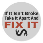 Twisted Wrench - FIX IT Sticker