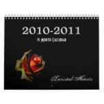 TwistedHearts, Calendar 2010-2011 (15 Months)