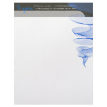 Twister Blue Modern Designer Template Letterhead by color_therapy Twister Blue Modern Designer Template Letterhead