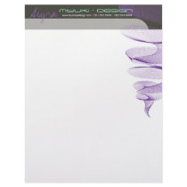 Twister Purple Modern Designer Template Letterhead by color_therapy Twister Purple Modern Designer Template Letterhead