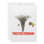 Twister Terror Custom Invitations