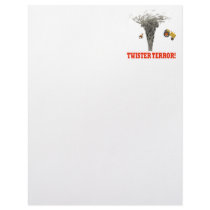 Twister Terror Letterhead Template