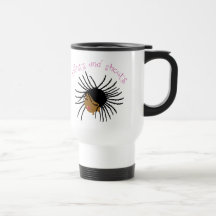 Twists and Shouts Girl's Travel Cup Coffee Mug
