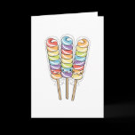 Twisty Pops Greeting Card cards