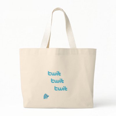 Twit Twit Twit Twitter! Canvas Bag by incurablehippie