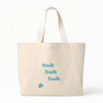 Twit Twit Twit Twitter! bags by incurablehippie Twit Twit Twit Twitter! bags