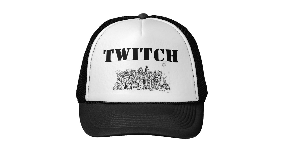 Twitch Cartoon Hat Zazzle