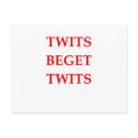 TWITS postcards