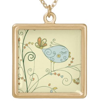 twitter bird custom jewelry