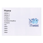 Twitter Bird Follow Me Business Card Templates
