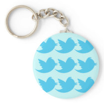Twitter Bird keychains