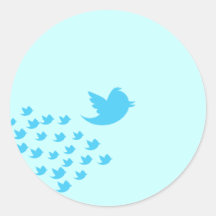 Twitter Bird Sticker