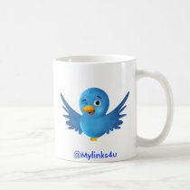 Twitter Coffee Cup mugs by Mylinks4u Twitter Coffee Cup mugs