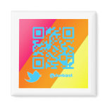 Twitter DanBizet QR Code Magnet