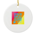 Twitter DanBizet QR Code Ornament