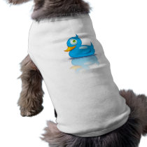 Twitter Duck Pet T Shirt