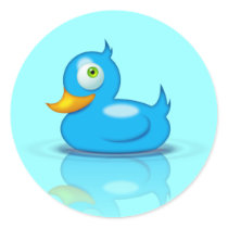 Twitter Duck Sticker