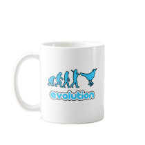 Twitter evolution coffee mugs