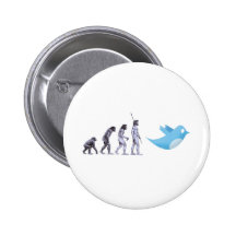 Twitter Evolution Pinback Button