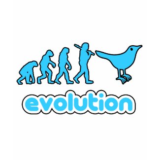 Twitter evolution shirt
