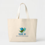 Twitter Follow Me Reusable Tote Bag