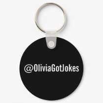 Twitter ID Keychain by donnapool Twitter ID Keychain
