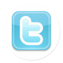 Twitter-ish! Round Sticker