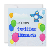 Twitter Launch invitations