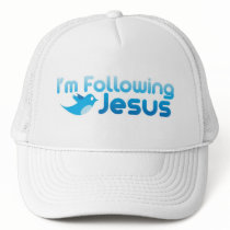 Twitter me I'm Following Jesus Christ Mesh Hat