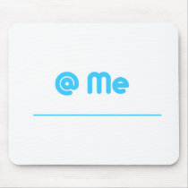 twitter @ me mousepads