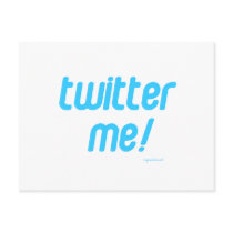 twitter me postcards