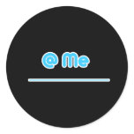 twitter @ me stickers
