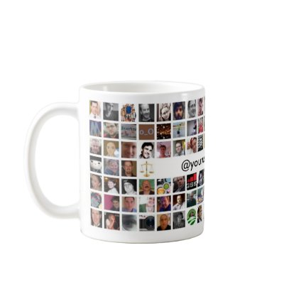 Twitter Mosaic Mug - Customized by walterhiggins1971