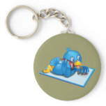 Twitter On The Phone Key Chains