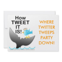 Twitter Party Invitations - How TWEET It Is!