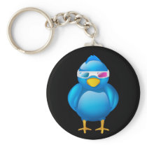 Twitter Playwright keychains