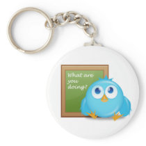 Twitter Professor keychains
