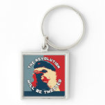 Twitter the Revolution Che Bird Key Chain
