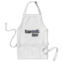 Twitter Tweet Me Offensive Humor aprons by BoogieMonst Twitter Tweet Me Offensive Humor aprons