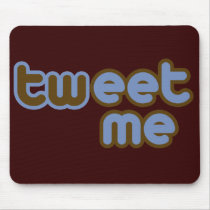 Twitter Tweet Me Offensive Humor mousepads
